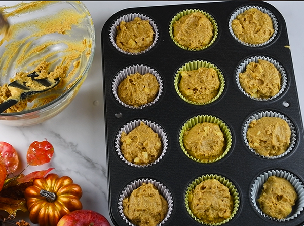 Pumpkin Apple Muffins - Step 6